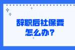 江苏劳动法规：辞职后社保要怎么办?